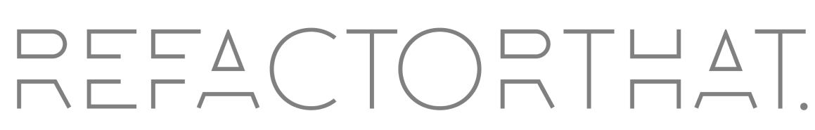 RefactorThat text Logo